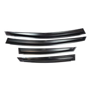 DURAFORCE FOR 2010-2015 TOYOTA PRIUS WAVY 3D STYLE SMOKED WINDOW VISOR VENT SHADE US