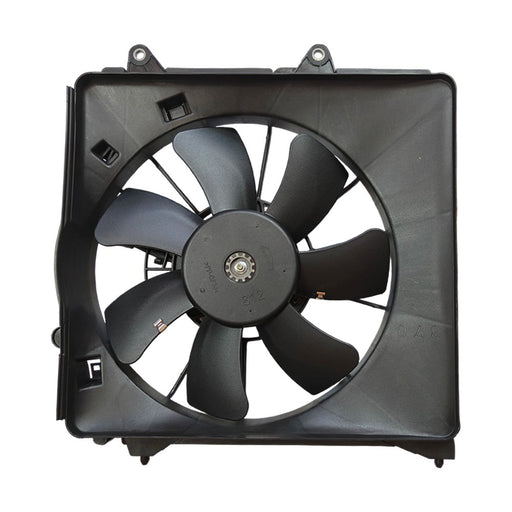 DURAFORCE For Honda Fit 2009-2014 A/C Condenser Fan Assembly Passenger Side | Single Fan