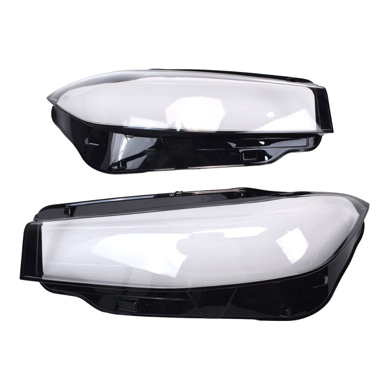 DURAFORCE For BMW 3-Series G20 G28 2023-2024 Pair Front Headlight Cover Clear+Sealant Glue
