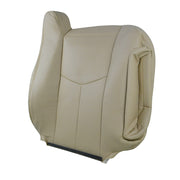 DURAFORCE Passenger Lean Back Leather Seat Cover Tan For 2003 2004 -2006 Chevy Silverado