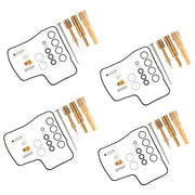 DURAFORCE Fit For Honda 1984 V65 VF1100C Sabre VF1100S 4Pcs Carburetor Rebuild Kit