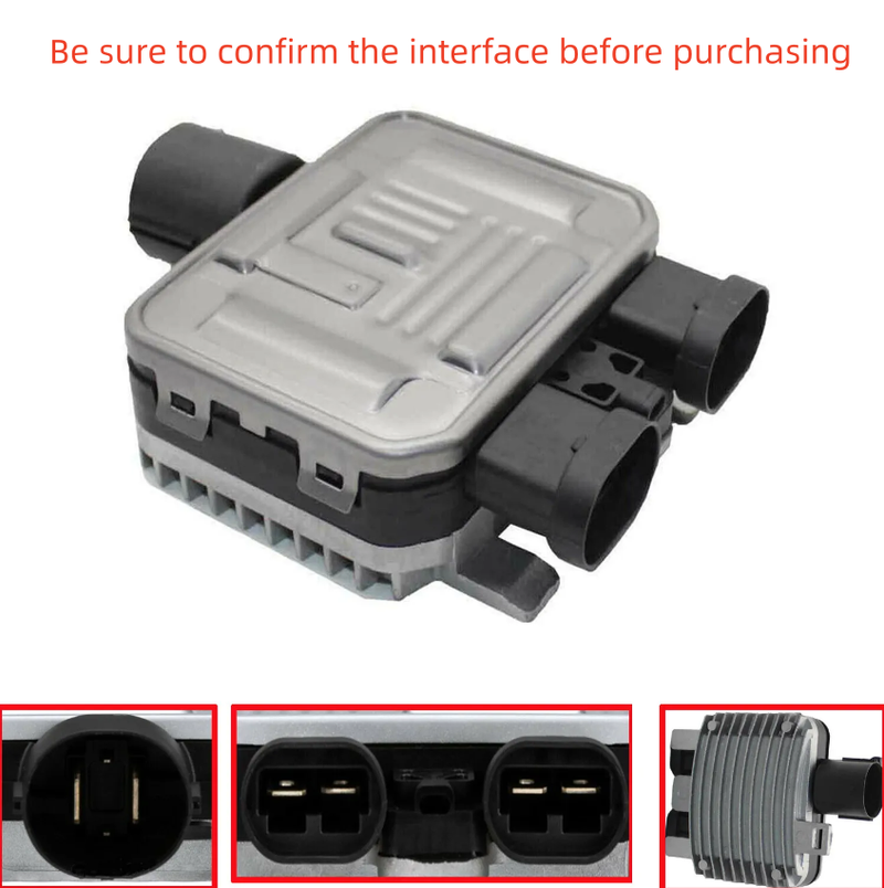 DURAFORCE New Cooling 2 Fan Module 7T4Z8B658B For Ford Edge Flex Lincoln MKX MKS 2009