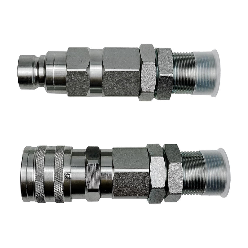 DURAFORCE Hydraulic Quick-Connect Coupler For John Deere 332 326D 280 332D 325 333D 270