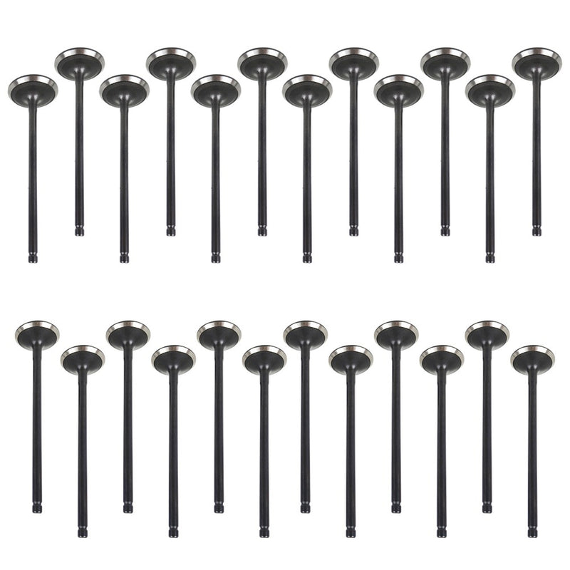 DURAFORCE 24pcs Intake&Exhaust Valves Fit For 2002-2010 Honda Odyssey 3.5L Accord 3.0L