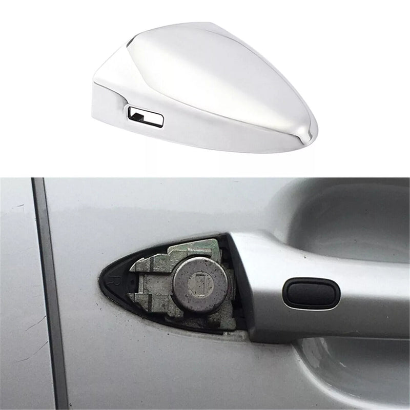 DURAFORCE Front Left Driver Side Chrome Door Handle Key Cover For Lexus ES350 (2007-2012)