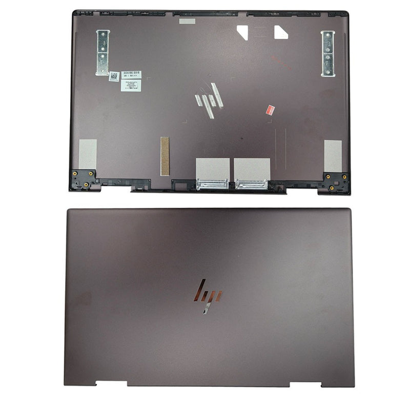 DURAFORCE Brown Back Cover For HP Envy X360 15-DR 15-DS Top Case 15.6" Rear Lid L54912-001