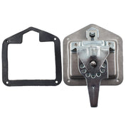 DURAFORCE Trailer Door Latch T-Handle Lock Key for Camper RV Truck Stainless Steel Toolbox