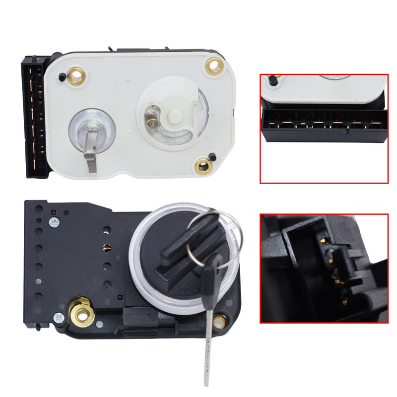 DURAFORCE For Dodge Ram 1500 2500 3500 1994-01 Ignition Switch Assembly Door Lock Cylinder