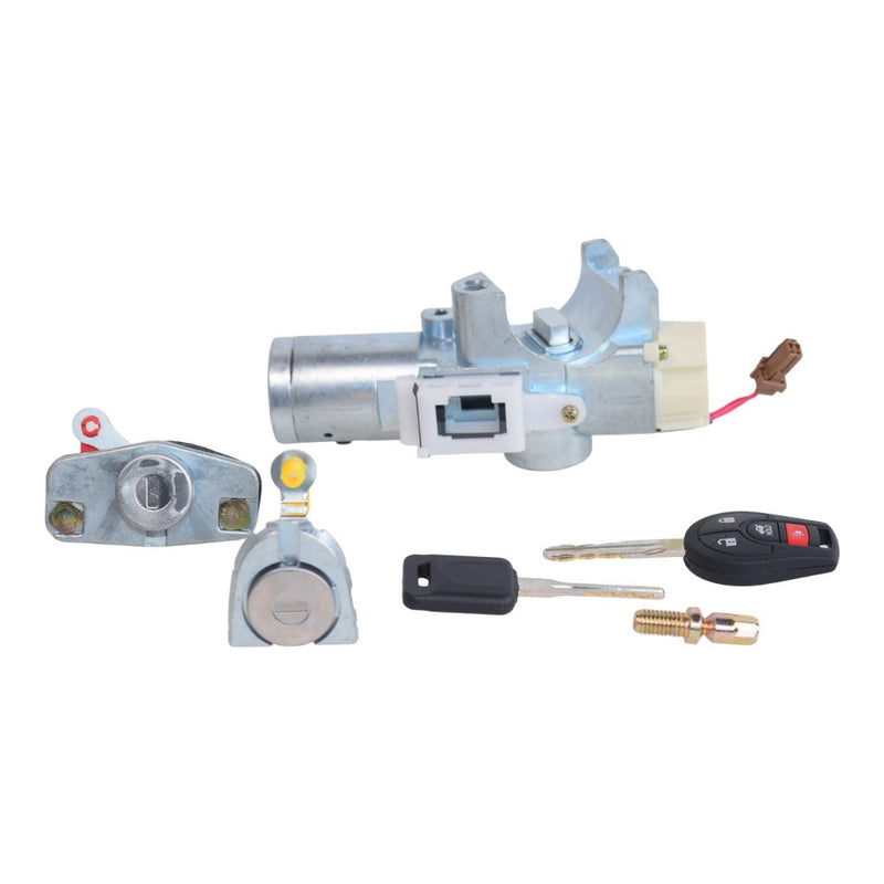DURAFORCE For Nissan Versa 12-19 Ignition Lock Cylinder & Door &Trunk Deck Lid Lock & Keys