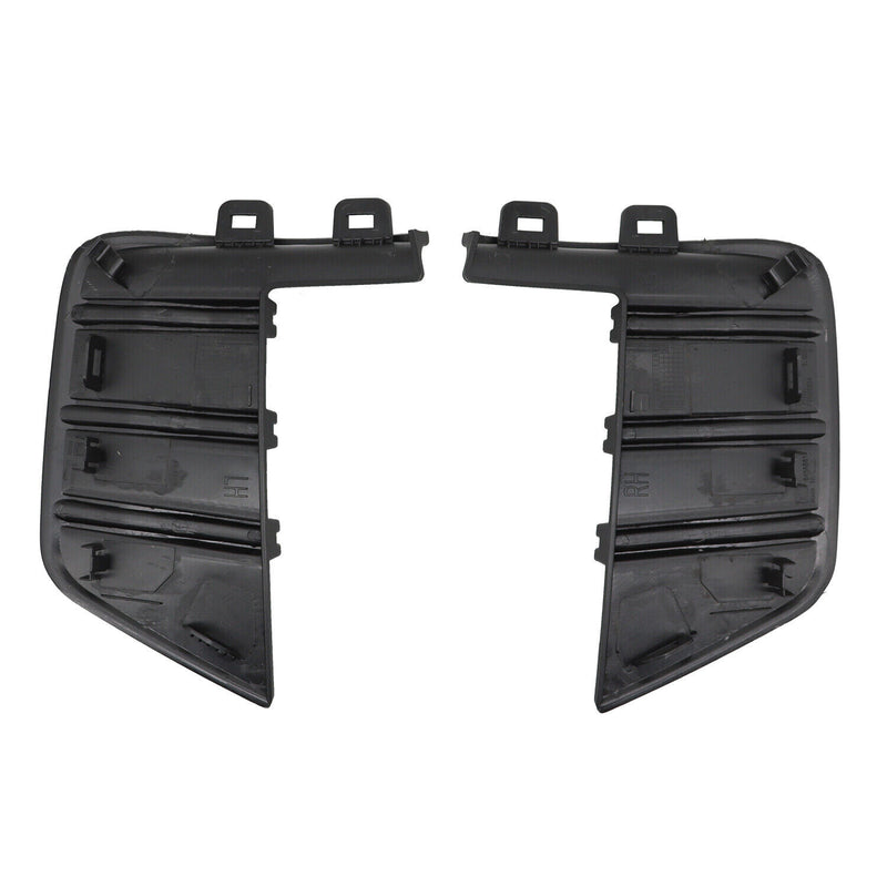 DURAFORCE 2PCS Front Bumper Cover Trim Molding Fit For 2019 2020-2022 Chevy Silverado 1500