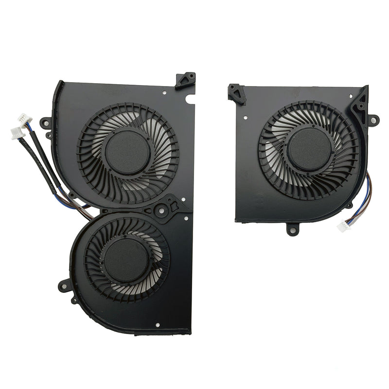 DURAFORCE 5V CPU & GPU Cooling Fan For MSI GS75 Stealth P75 Creator MS-17G1 MS-17G2 US