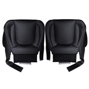 DURAFORCE Driver Passenger Bottom Leather Seat Covers For 2004-2005 Dodge Ram 3500 Laramie