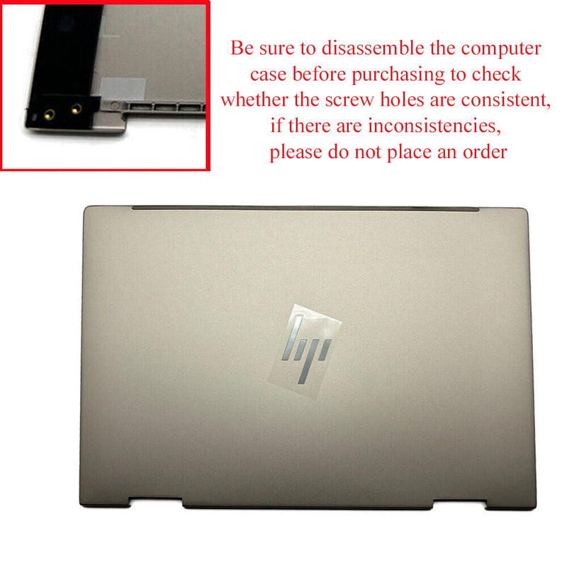 DURAFORCE New Gold Lcd Back Cover For HP ENVY X360 13-BD 13m-bd0033dx 13M-BD0023DX Top Lid