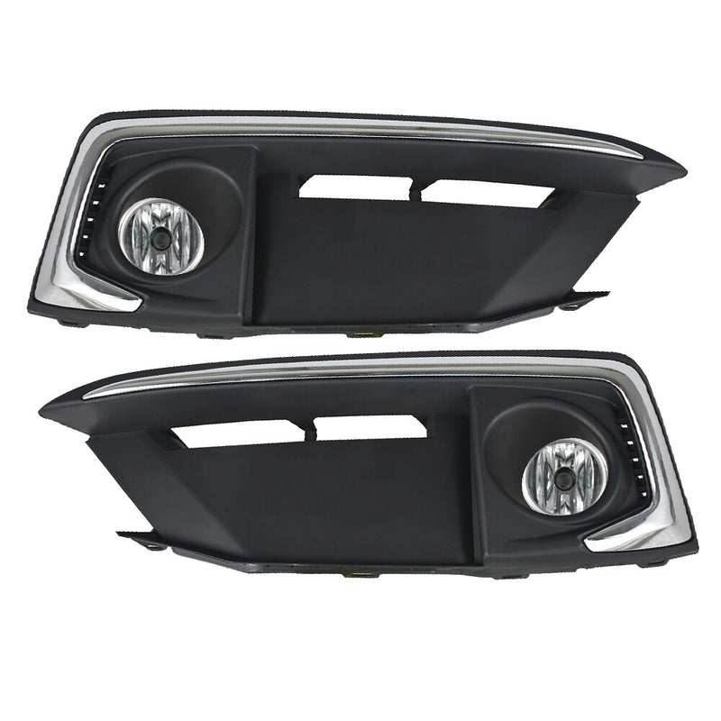 DURAFORCE For 2019 2020 Honda Civic Coupe/Sedan Fog Light Assembly w/Halogen Bulbs