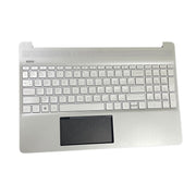 DURAFORCE For HP 15-DY 15-EF 15-dy1032wm 15-ef0023dx Palmrest M17184-001 L63578-001 Silver