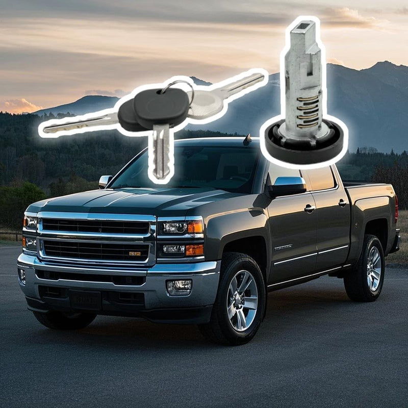 DURAFORCE 924-796 Ignition Lock Cylinder w/Keys 15919460 For Chevy Silverado Suburban