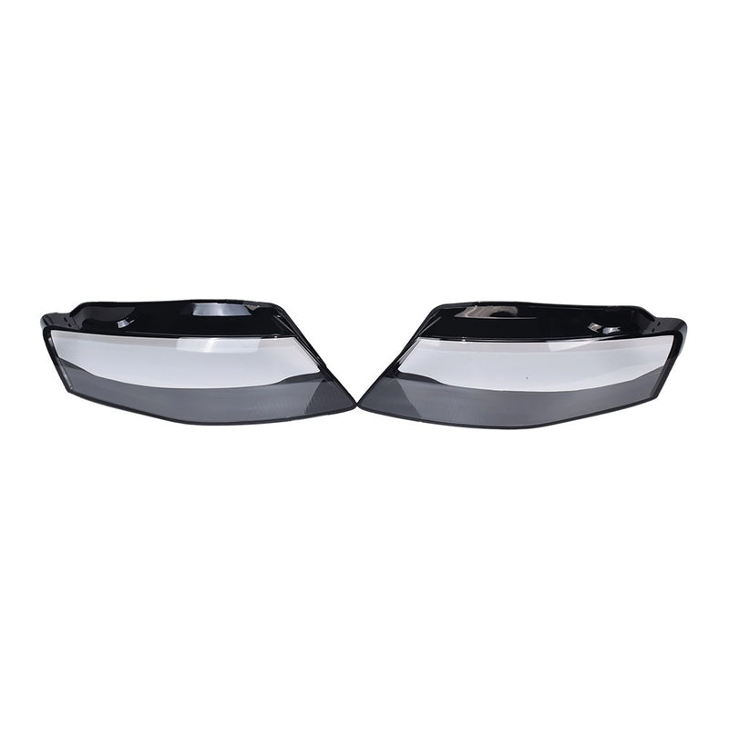 DURAFORCE 2PCS Left & Right For 2009-2012 Audi A4 Headlamp Cover Headlight Lens Cover