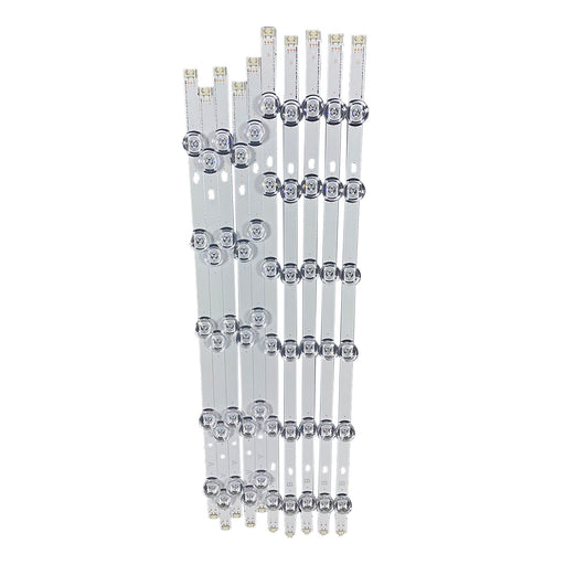 DURAFORCE LED Backlight Strips (10) For LG 55LB5900-UV 55LF6000-UB 55LF6100-UA T550HVF04.2