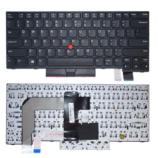 DURAFORCE Non-Backlit Keyboard Fit For Lenovo ThinkPad A485 T470 T480 Black 01AX446 New US