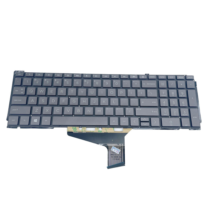 DURAFORCE Keyboard Brown Backlit For HP Spectre x360 15-EB 15-EB0043DX 15-EB1043DX 15T-EB