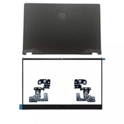 DURAFORCE Black Back Cover Bezel Hinges For MSI GE66 Vector GP66 MS-1541 MS-1542 1543 Top