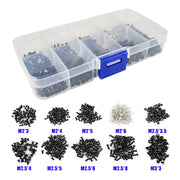 DURAFORCE 500Pcs Set Laptop Computer Screws Set For HP Dell Lenovo Sony Toshiba SAMSUNG