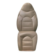 DURAFORCE For 1999 2000 Ford F250 F350 Front Driver Side Top & Bottom Leather Seat Covers