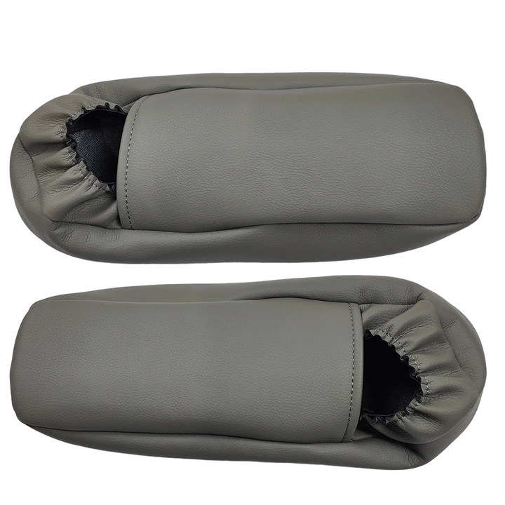 DURAFORCE Seat Armrest Leather Cover 2Pcs For 2002-2007 Ford F250 F350 Super Duty Lariat