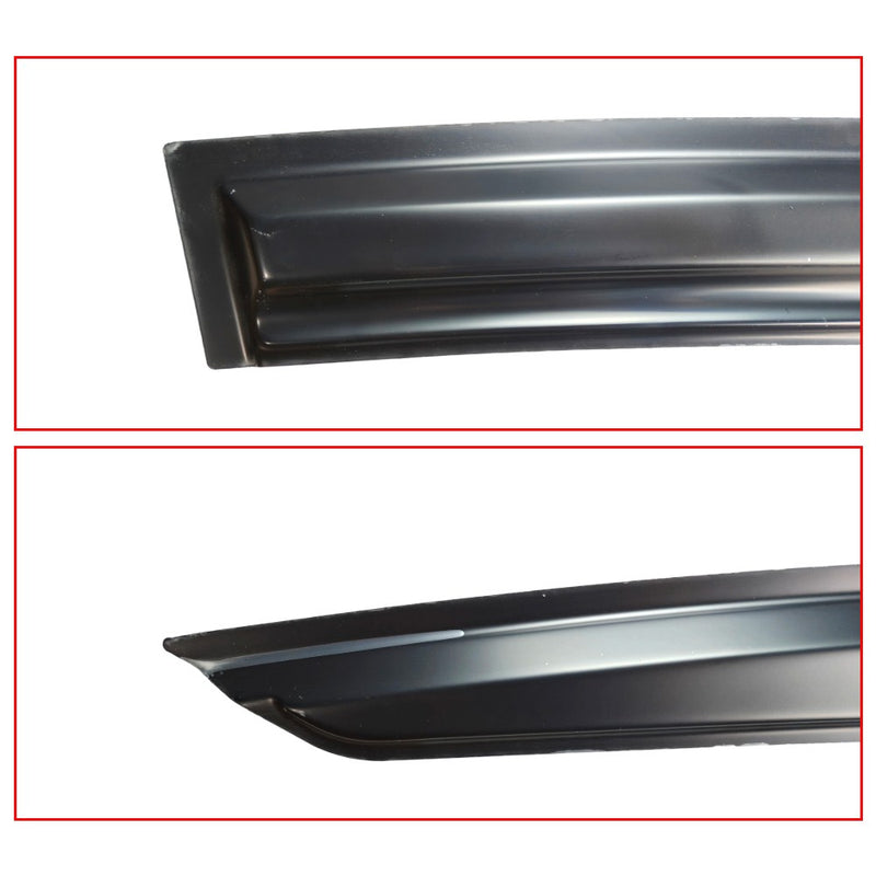 DURAFORCE For 2009-2012 8TH Gen Honda Accord JDM Style Window Visor Vent Rain Guards