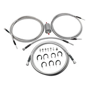 DURAFORCE Flexible Stainless Steel Braided Fuel Line Kit For Chevrolet Silverado 1500 2500