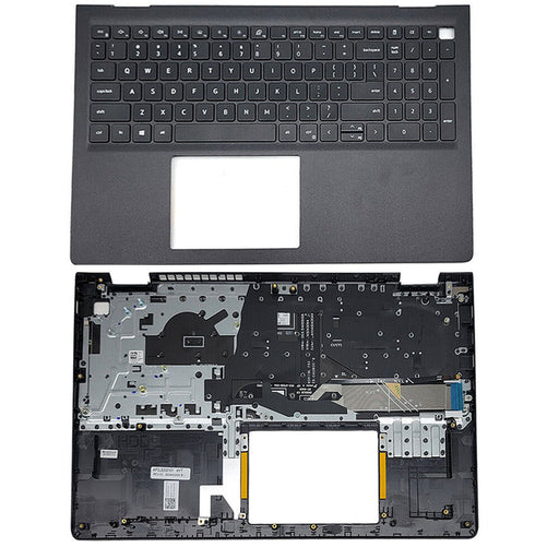 DURAFORCE New For Dell Inspiron 15 3510 3511 Palmrest Backlit Keyboard 054WVM Black 15.6"