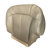 DURAFORCE Driver Bottom Leather Seat Cover Tan For 1999-2002 Chevy Tahoe