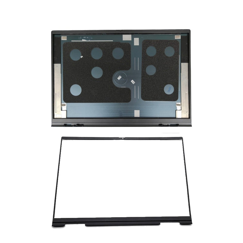 DURAFORCE 0HNYF4 Top LCD Back Cover Lid Front Bezel for Dell Inspiron 16Plus 7610