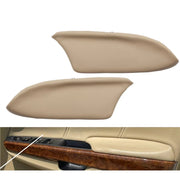 DURAFORCE Pair Fit For Honda Accord 2008-12 Door Panels Armrest Cover Leather Beige LH +RH
