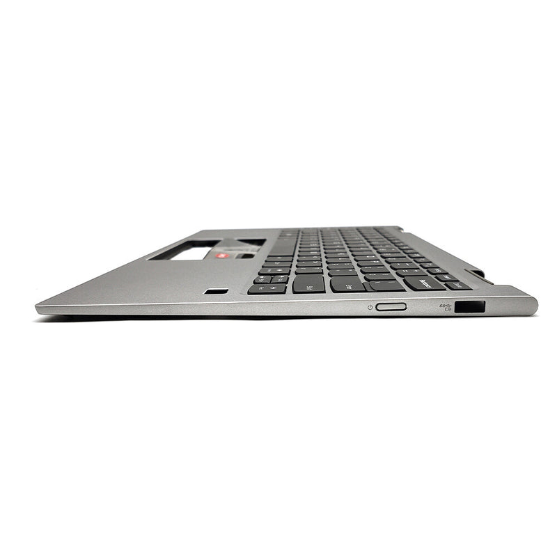 DURAFORCE New Palmrest w/ Backlit Keyboard For Lenovo Yoga 730-13IKB Silver 5CB0Q95936 US