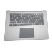 DURAFORCE New Silver Palmrest Keyboard Touchpad For Microsoft Surface Laptop 3 15" 1873 US
