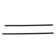 DURAFORCE For 92-95 Honda Civic EG6 EG4 3D Window Door Molding Outer RH & LH Set