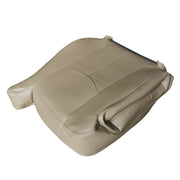 DURAFORCE Driver&Passenger Side Leather Seat Cover Tan For 2003-2006 Chevy Tahoe GMC Yukon