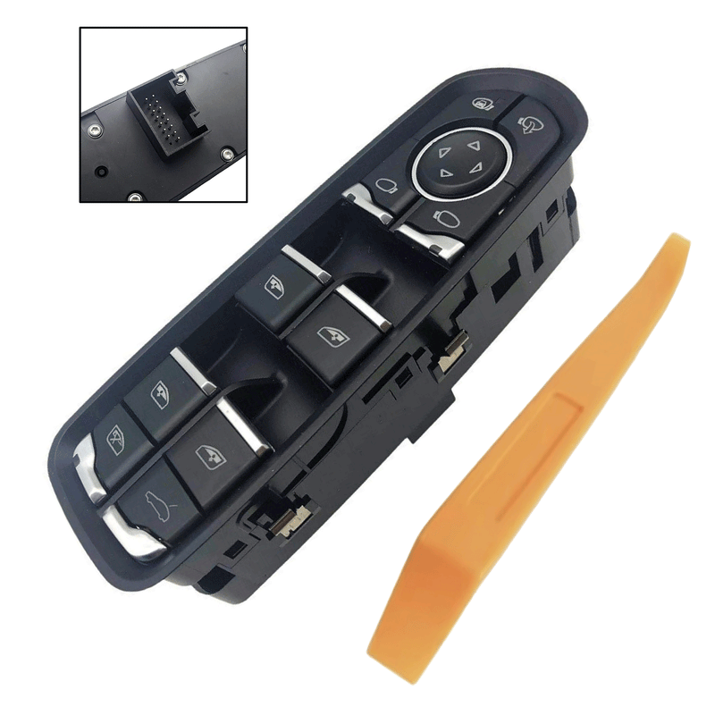 DURAFORCE Power Window Switch 7PP959858AEDML for Porsche Macan Panamera Cayenne 2011-2018