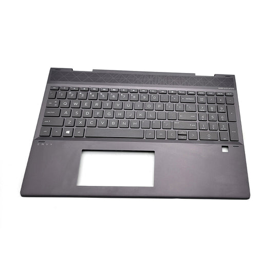 DURAFORCE For HP 15-DS1083CL 15M-DS0011DX 15-DS Palmrest Backlit Keyboard L53987-001 Gray