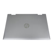 DURAFORCE New Thin Back Cover w/Cable For HP Pavilion X360 15-ER Top Silver Lid M45108-001