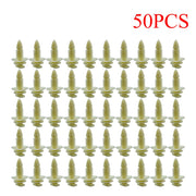 DURAFORCE 50 Pcs DOOR TRIM PANEL CLIPS For 1988-2000 Chevy C3500 1988-1999 Chevy K1500