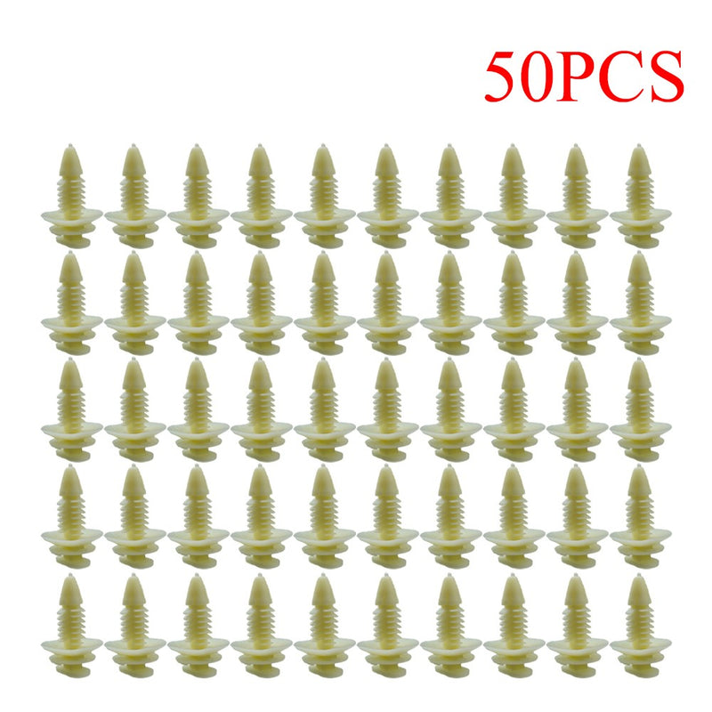 DURAFORCE 50 Pcs DOOR TRIM PANEL CLIPS For 1988-2000 Chevy C3500 1988-1999 Chevy K1500