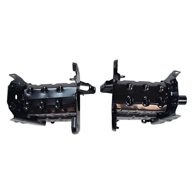 DURAFORCE For 19-23 Toyota Corolla Left Driver & Right Passenger Side Front Bumper Bracket