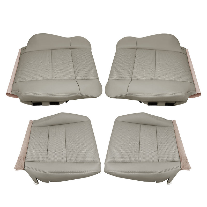 DURAFORCE New For Acura RDX 2007-2012 4Pcs Front Driver Passenger Perforated Leather Cover