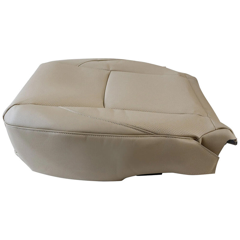 DURAFORCE For Lexus ES350 2007-2012 Leather Passenger Bottom Perforated Seat Cover Tan