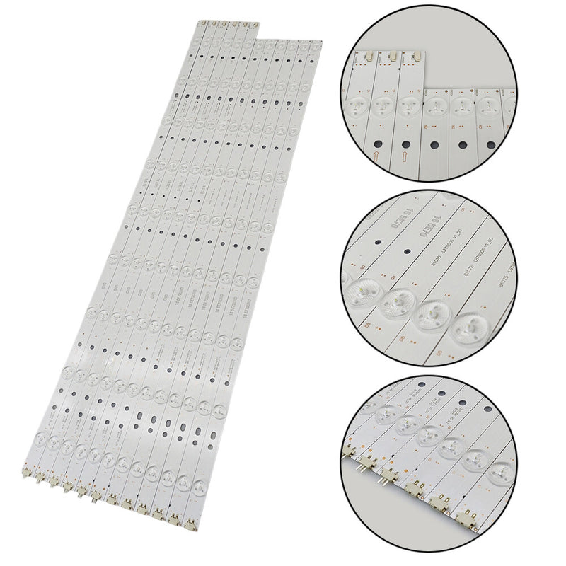 DURAFORCE 12pcs LED Backlight for LB70006 V1_0 V0_01 Vizio E70-E3 LFTRVRCT E70-E3 LFTRVRAS