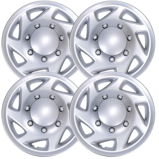 DURAFORCE 4 Wheel Covers Hub Caps Rim Simulators for Ford for Econoline E150 E250