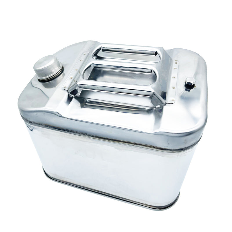 DURAFORCE 5.2 Gallon 20L 304StainlessSteel Fuel Can Gasoline Petrol Gas Tank Container Kit