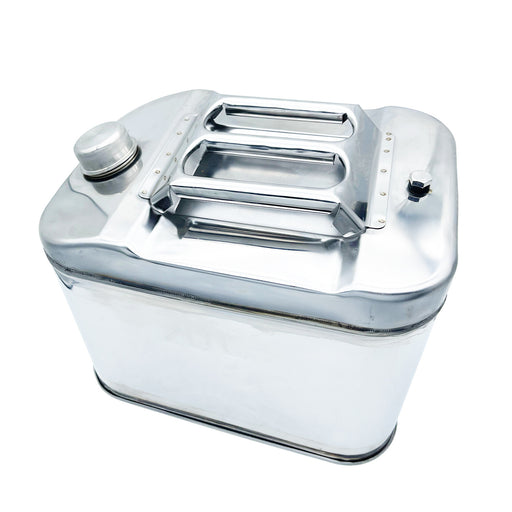 DURAFORCE 5.2 Gallon 20L 304StainlessSteel Fuel Can Gasoline Petrol Gas Tank Container Kit